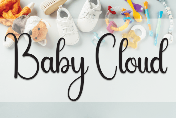 Baby Cloud: A Handwritten Font for Editorial Elegance