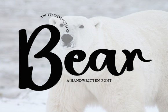 Bear: A Handwritten Font for Thoughtful Editorial Design