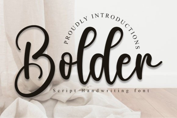 Bolder: A Handwritten Font for Modern Web Design