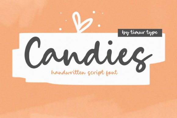 Candies Font for Handmade Creations