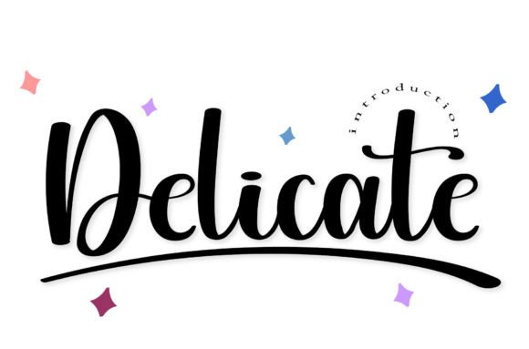 Delicate: A Script Font for Subtle Elegance