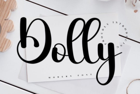 Enhance Your Brand with the Elegant Dolly Font