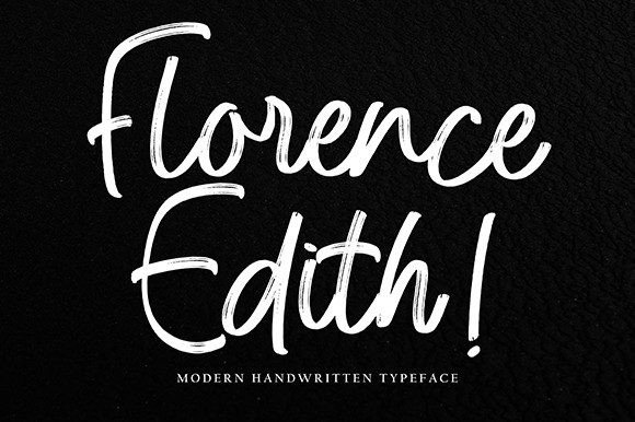 Florence Edith Font for Modern Campaigns