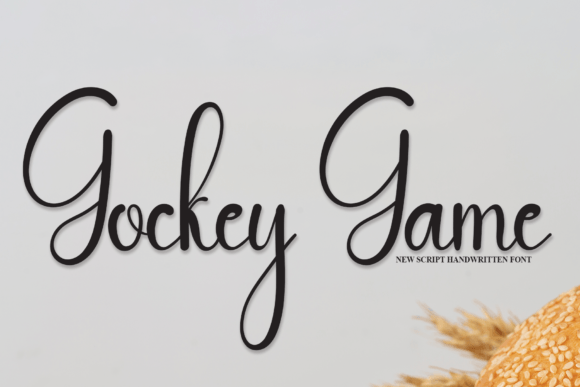 Gockey Game Font for Handmade Creations