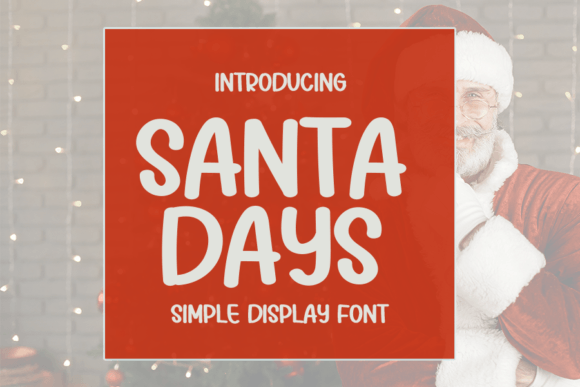 How Santa Days Font Elevated My Bakery's Branding