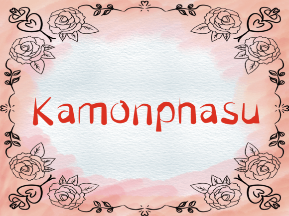 Kamonphasu: The Handwritten Font That Elevates Campaign Design