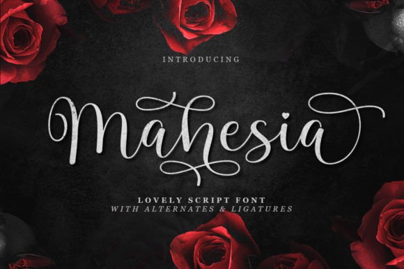 Mahesia: A Handwritten Font for Editorial Design