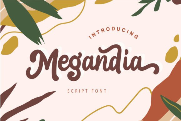 Megandia: A Modern Script Font for Professional Branding