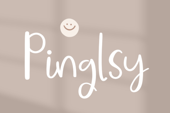 Pinglsy: A Whimsical Font for Digital Branding