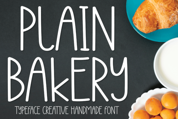 Plain Bakery: A Simple Typeface for Modern Branding