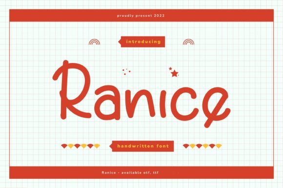 Ranice: A Handwritten Font for Modern Web Design