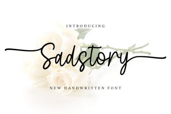 Sadstory Font for Branding That Feels Personal and Polished