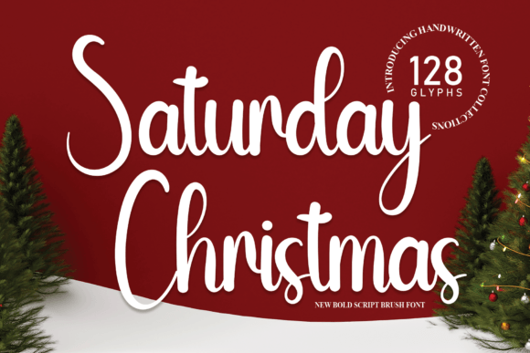 Saturday Christmas Font for Elegant Editorial Design