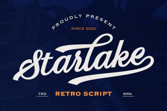 Starlake: A Script Font for Modern Branding