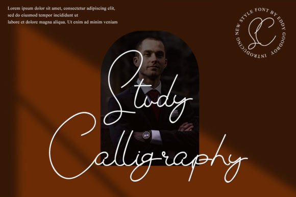 Study Calligraphy Font for Professional Branding
