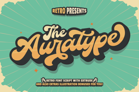 The Auratype: A Retro Typeface for Modern Web Design