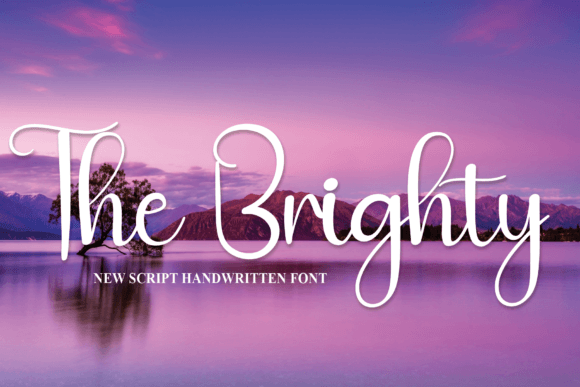 The Brighty: A Handwritten Font That Elevates Campaign Design