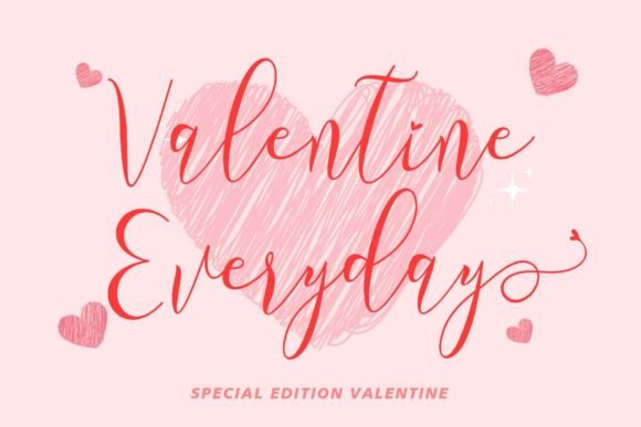 Valentine Everyday: A Versatile Script Font for Creative Projects