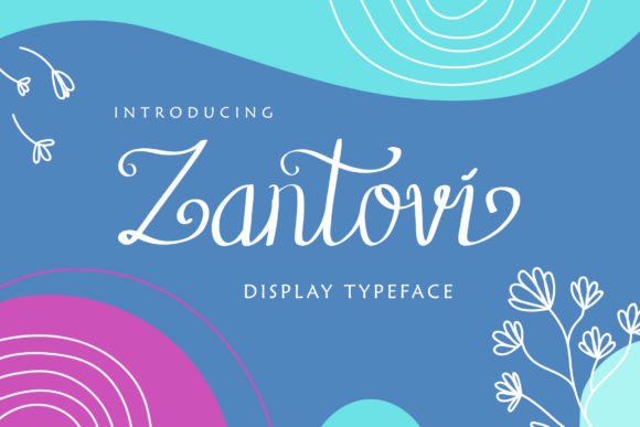 Zantovi: A Modern Script Font for Polished Branding